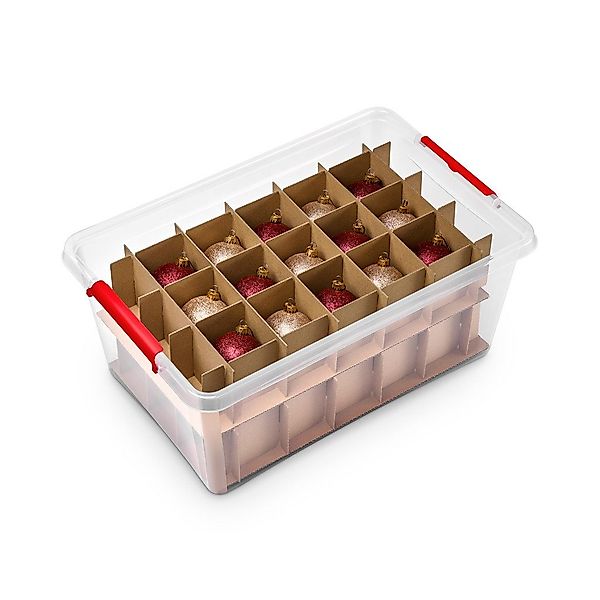 Kreher Aufbewahrungsbox X-Mas Box mit Einteilern günstig online kaufen