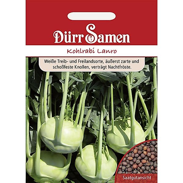 Dürr Samen Kohlrabi Lanro Saatgut günstig online kaufen