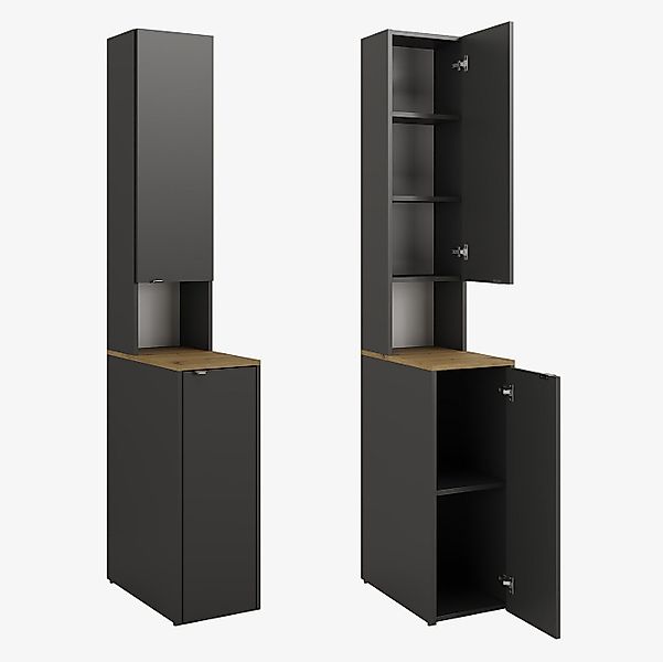 Platan Room Waschmaschinenumbauschrank Badschrank LORA Waschmaschinenschran günstig online kaufen