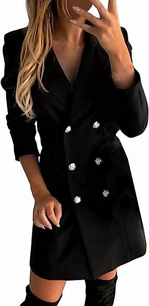 FIDDY Wintermantel Mantel Damen Lässige, leichte, dünne, lange Jacke für Da günstig online kaufen