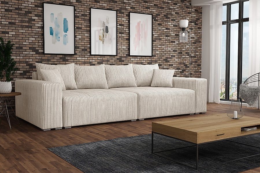 Fun Möbel Big-Sofa Megasofa Couchgarnitur REGGIO günstig online kaufen