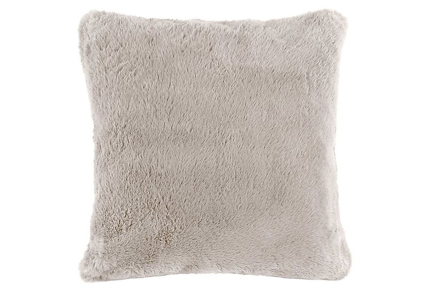 REALLaxx Fellkissen Eliane, 45x45cm, kuscheliges Sofakissen, Bezug inkl. Fü günstig online kaufen