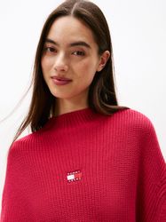 Tommy Jeans Stehkragenpullover TJW MOCKNECK BADGE günstig online kaufen