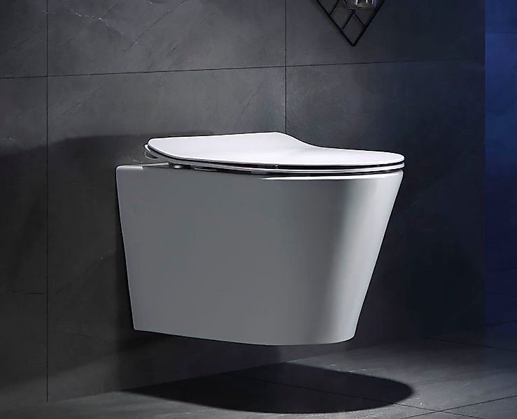welltime Tiefspül-WC Trento Plus, wandhängend, Abgang günstig online kaufen