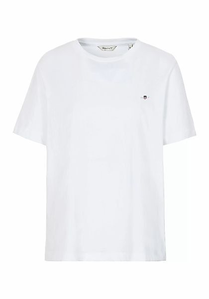 Gant Kurzarmshirt "PRINTED ARCHIVE SHIELD T-SHIRT", kleine Logostickerei au günstig online kaufen