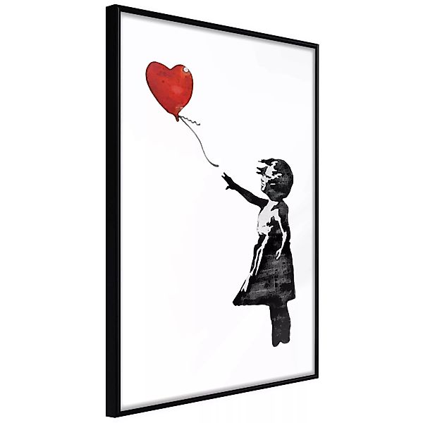 Poster - Banksy: Girl With Balloon Ii günstig online kaufen