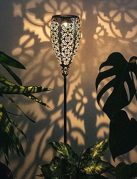 GLOBO LIGHTING LED Solarleuchte, LED-Leuchtmittel fest günstig online kaufen