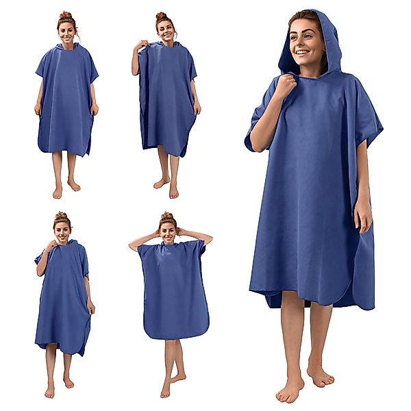 JEMIDI Bademantel Badeponcho Unisex - Surf günstig online kaufen