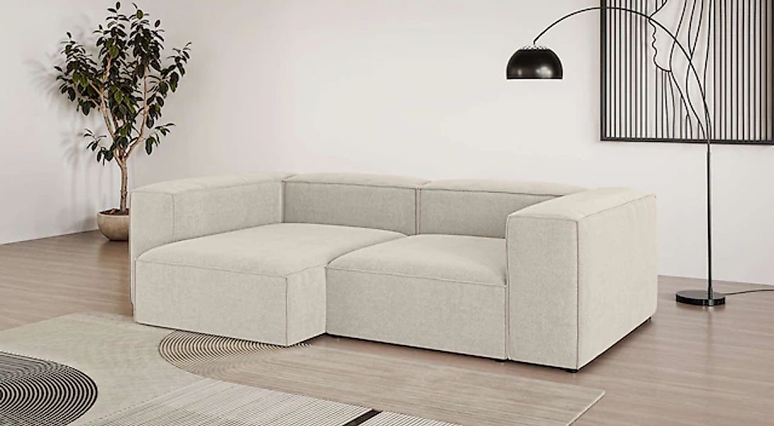 INOSIGN Ecksofa »XL HAILY L-Form, Modularsofa extra tief, Maße B/T/H: 260/1 günstig online kaufen