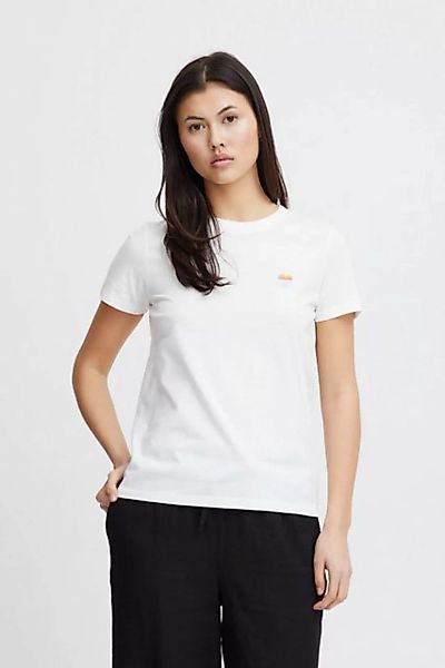 Ichi T-Shirt IHCAMINO SS21 sommerliches T-Shirt mit Brustprint günstig online kaufen