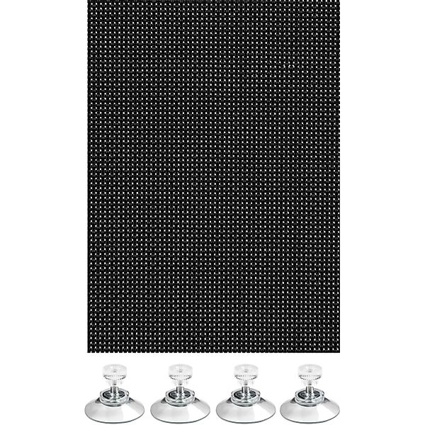 GARDINIA Sonnenschutz Flexibler Sonnenschutz mit Saugnäpfe, günstig online kaufen