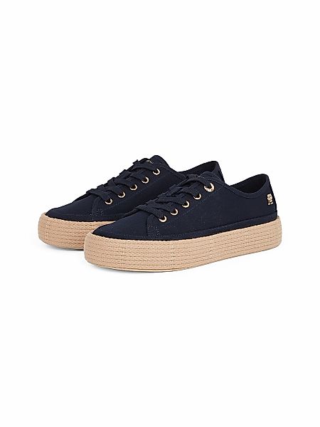 Tommy Hilfiger Plateausneaker "VULC ESPADRILLE SNEAKER", Freizeitschuh, Hal günstig online kaufen