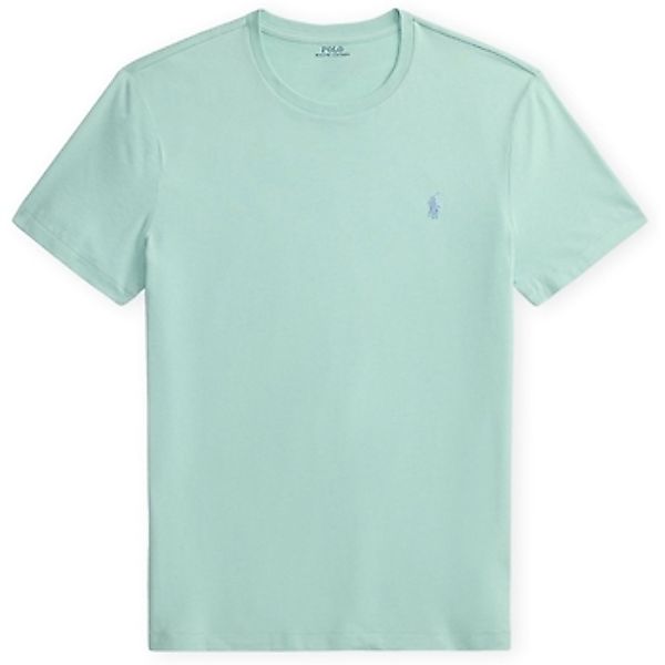 Polo Ralph Lauren  T-Shirt Custom Slim Fit T-Shirt - Pale Green günstig online kaufen
