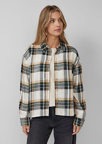 s.Oliver Langarmbluse Bluse Hemdbluse im Relaxed günstig online kaufen