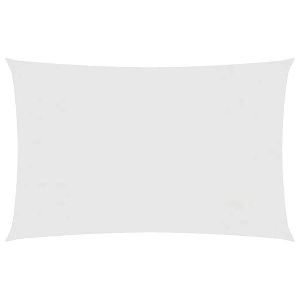 vidaXL Sonnensegel Oxford-Gewebe Rechteckig 5x8 m Weiß 135276 günstig online kaufen