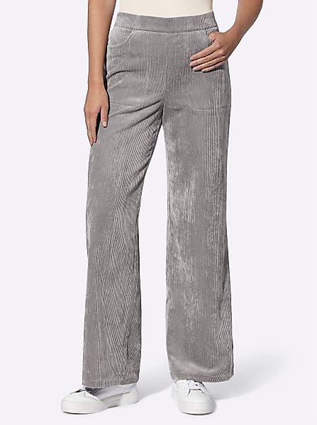 heine Jerseyhose Cordhose Innenbeinlänge ca. 79 günstig online kaufen