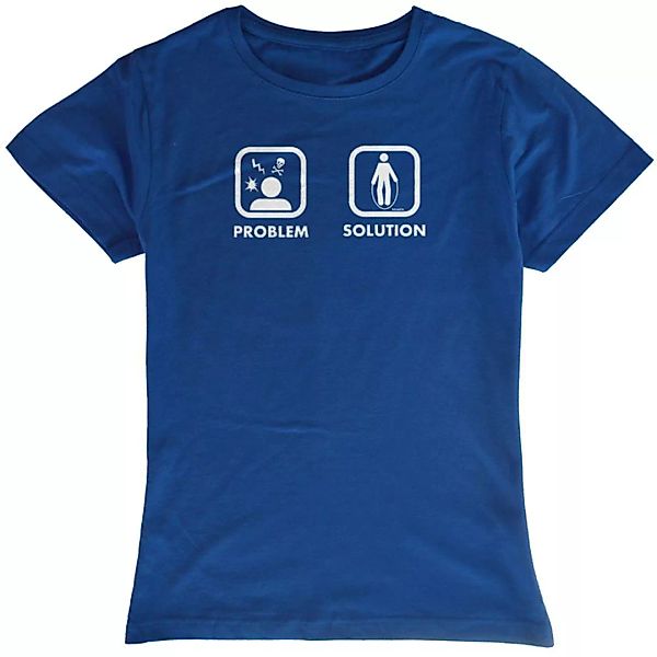 Kruskis Problem Solution Train Kurzärmeliges T-shirt XL Royal Blue günstig online kaufen