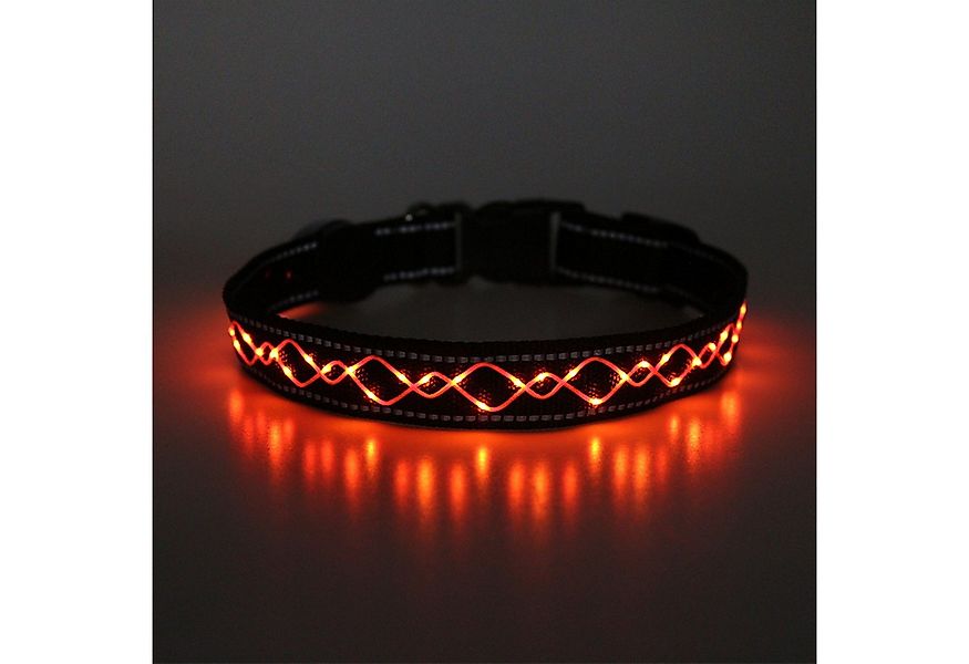 Illes-Laedchen Hunde-Halsband Hundehalsband LED Halsband Blinklicht wiedera günstig online kaufen