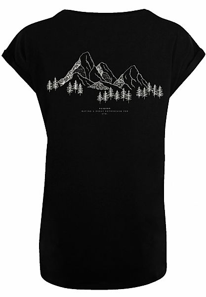 F4NT4STIC T-Shirt "PLUS SIZE Mountain Berge", Print günstig online kaufen