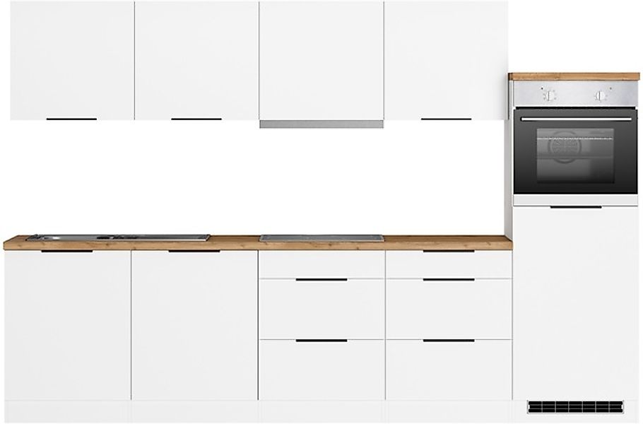 KOCHSTATION Küchenzeile »KS-Lagos2, Küche Komplettset, Breite 300cm« wahlwe günstig online kaufen