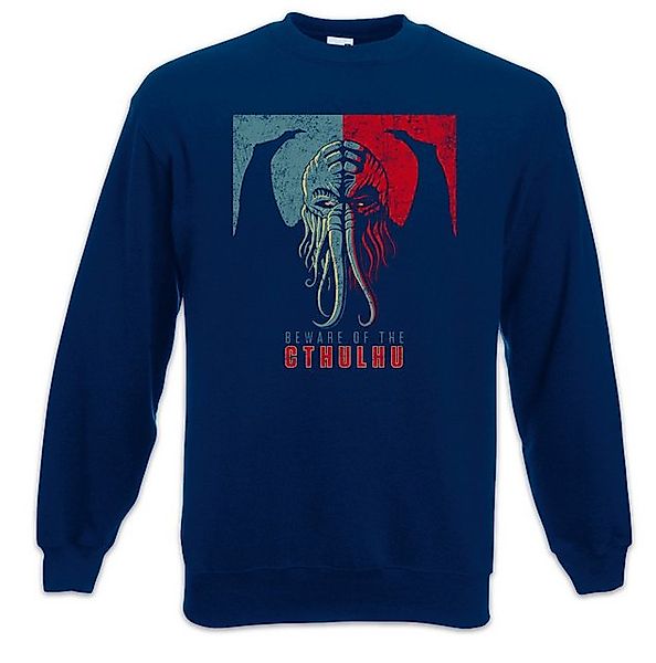 Urban Backwoods Sweatshirt Beware Of Cthulhu Sweatshirt Horror Arkham Lovec günstig online kaufen