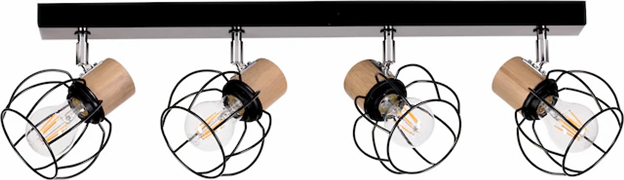 BRITOP LIGHTING Deckenleuchte »Phiphi«, 4 flammig, Leuchtmittel E27   ohne günstig online kaufen