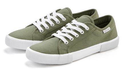 LASCANA Sneaker aus Textil, Schnürhalbschuh, Freizeitschuh günstig online kaufen