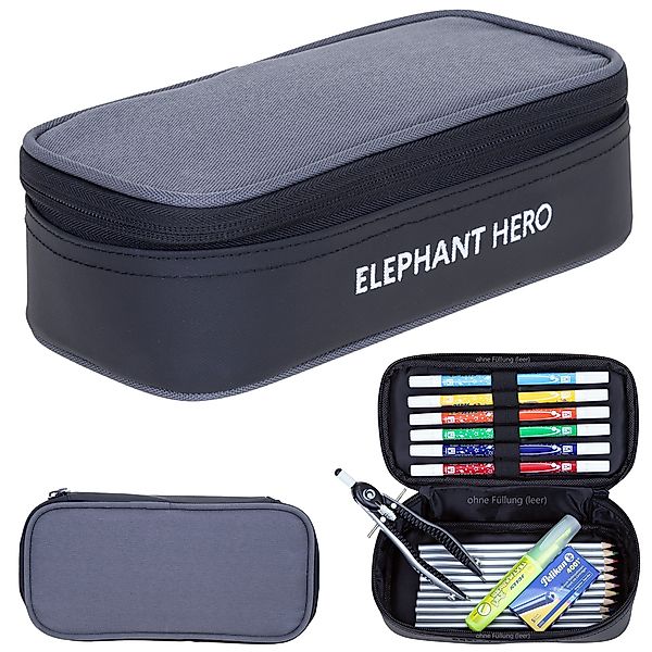 ELEPHANT Federmäppchen Hero Mäppchen Box groß günstig online kaufen