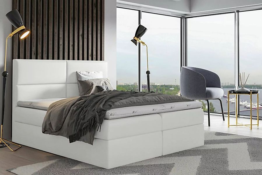 Stylefy Boxspringbett Merino (Schlafzimmerbett, Bett), Design günstig online kaufen