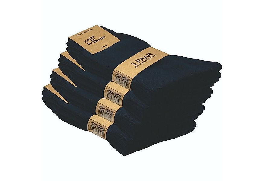 GAWILO Basicsocken für Herren aus 100% Baumwolle - ohne Gummi - ohne drücke günstig online kaufen