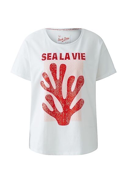 Oui T-Shirt T-Shirt 100% Biobaumwolle günstig online kaufen