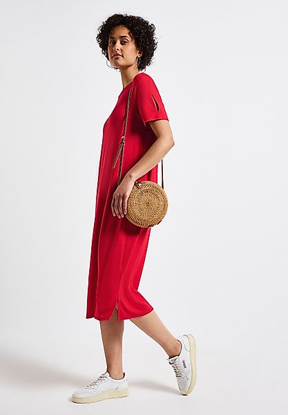 STREET ONE Shirtkleid mit Schlitzdetail günstig online kaufen