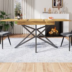 Flieks Esstisch ausziehbarer Tisch (Metallbeine mit günstig online kaufen