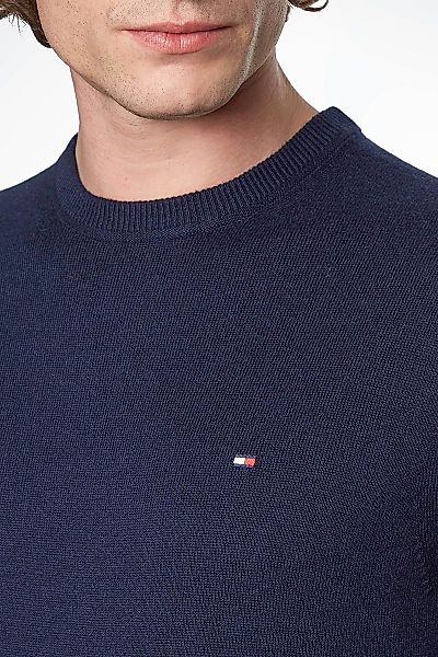 Tommy Hilfiger Pullover Cotton Kaschmir Dunkelblau - Größe XL günstig online kaufen