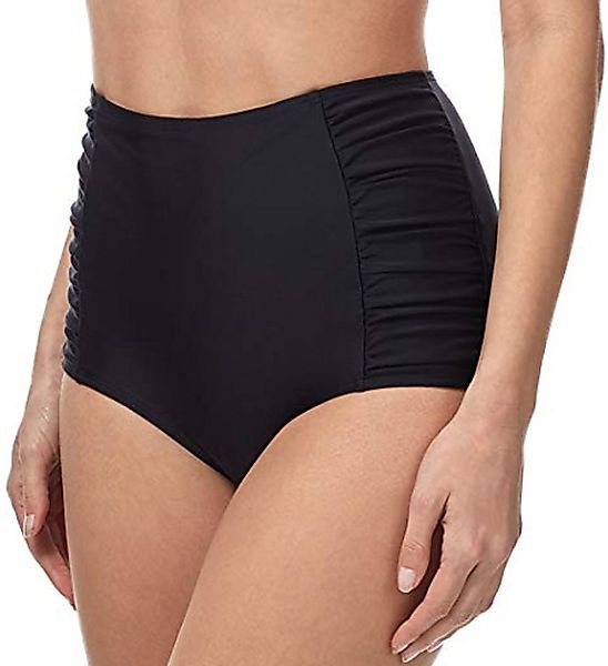 Badekönig Highwaist-Bikini-Hose Schwarz günstig online kaufen