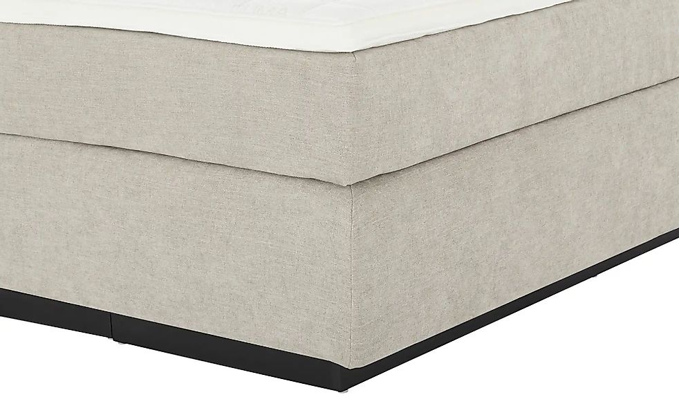 Wohnwert Boxspringbett  Jarna ¦ creme ¦ Maße (cm): B: 140 H: 100 Betten > B günstig online kaufen