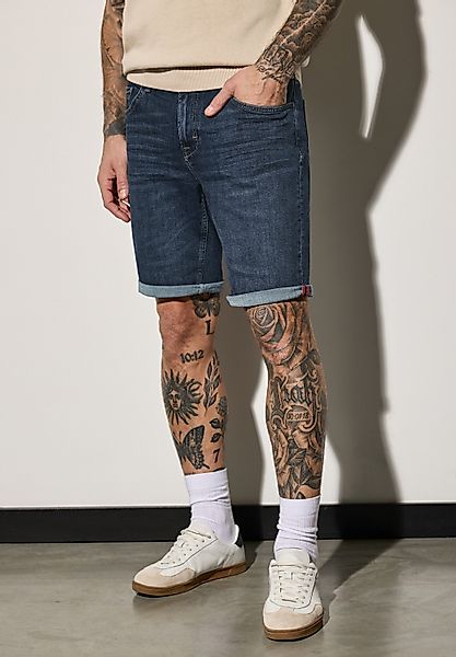 STREET ONE MEN Bermudas aus Baumwolle günstig online kaufen