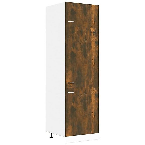 vidaXL Hängeschrank Kühlumbauschrank Räuchereiche 60x57x207 cm Spanplatte günstig online kaufen