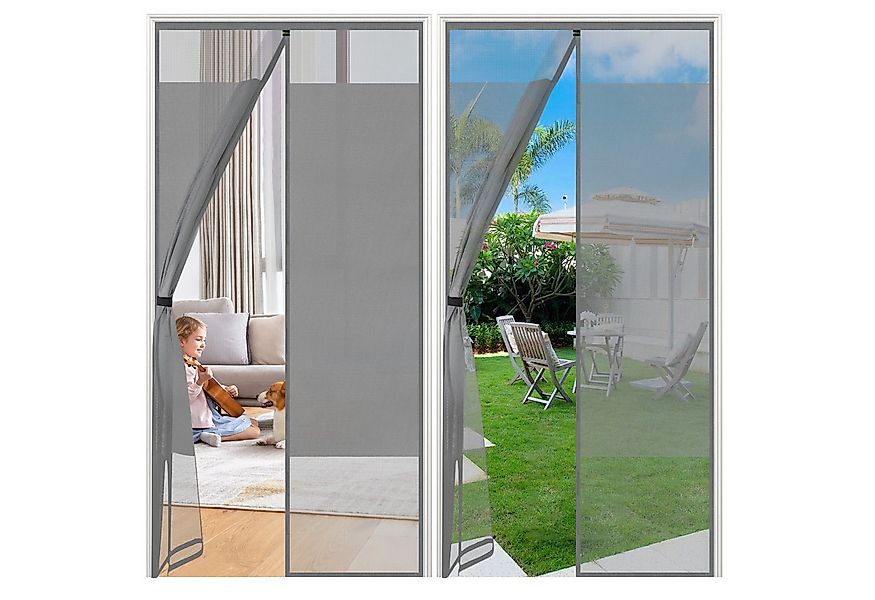 Sekey Insektenschutz-Tür Sichtschutz Türvorhang mit Magnet – Insektenschutz günstig online kaufen