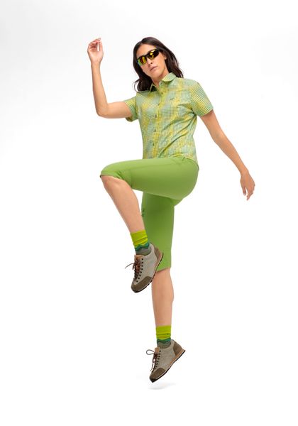 Maier Sports Funktionsbluse "Philina" Karierte Kurzarm-Bluse für Wandern, R günstig online kaufen