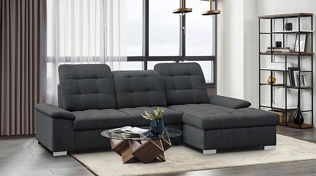 WERK2 Ecksofa »Carmen, mit Bettfunktion & Bettkasten, optional Sitztiefenve günstig online kaufen