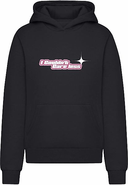 Miss Tee Kapuzenpullover "Miss Tee Couldnt Care Less Ladies Fluffy Hoody" 1 günstig online kaufen