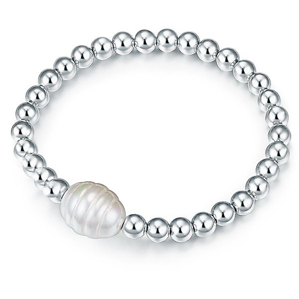 Lulu & Jane Perlenarmband silber günstig online kaufen