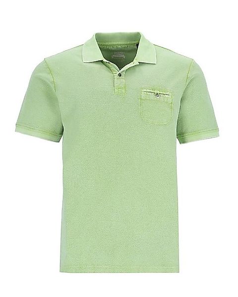 Hajo Poloshirt Jacquard-Poloshirt in Popcorn-Struktur günstig online kaufen