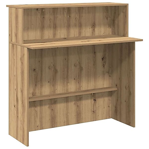 vidaXL Schreibtisch Empfangstheke Artisan-Eiche 100x50x103,5 cm günstig online kaufen