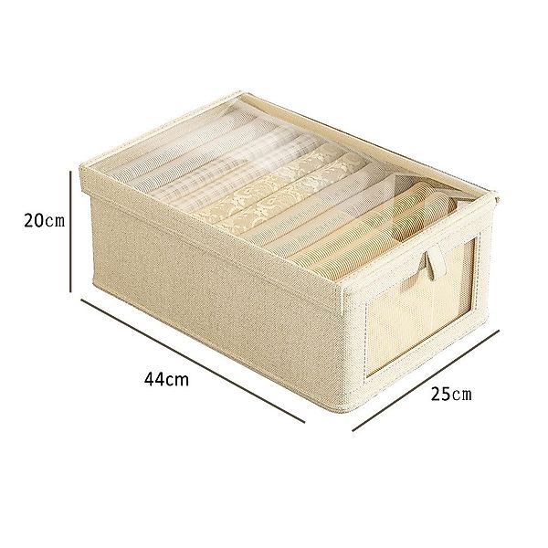 Coonoor Aufbewahrungsbox Faltbare Aufbewahrungsbox, Mit transparentem günstig online kaufen
