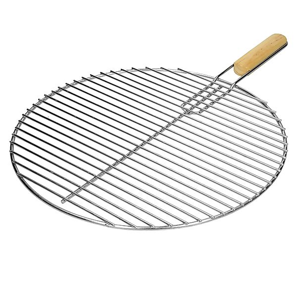 ECD Germany Runder Edelstahl Grillrost mit Abnehmbarer Griff 44,5 cm Rostfr günstig online kaufen