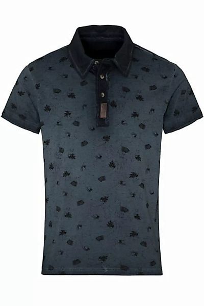 Hangowear Trachtenshirt Trachtenshirt Herren - ARTUR - blue denim günstig online kaufen
