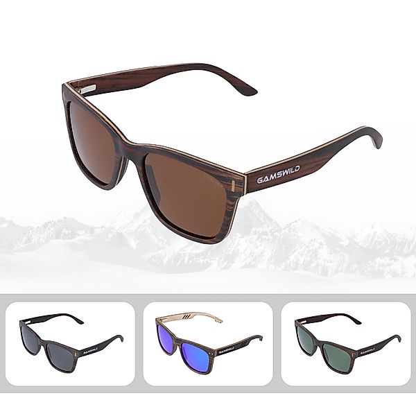 Gamswild Sonnenbrille UV400 GAMSSTYLE Holzbrille polarisierte günstig online kaufen