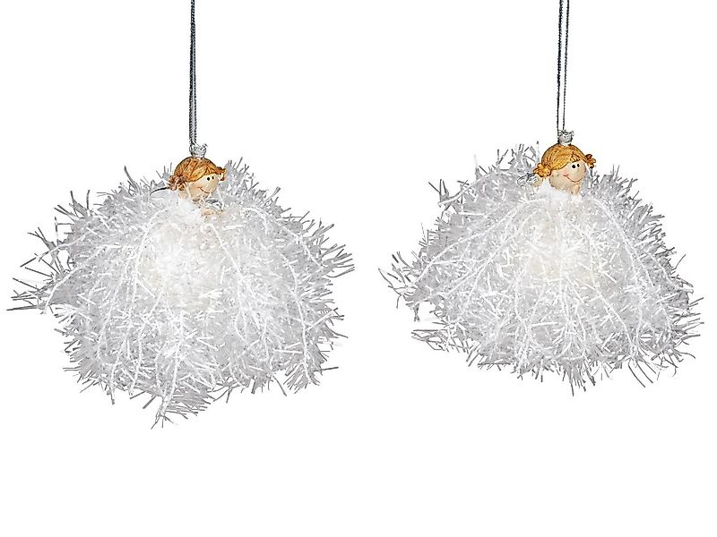 formano Hängedekoration Winterengel, Farbe: Weiß, Motiv: Engel günstig online kaufen